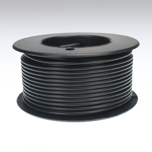Kabel 2,5 qmm schwarz 25m