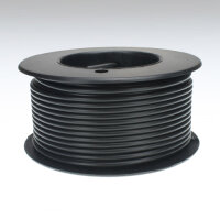 Kabel 2,5 qmm schwarz 25m