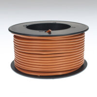 Kabel 2,5 qmm braun 25m