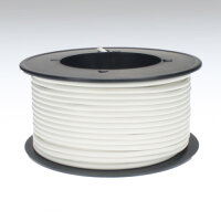 Kabel 2,5 qmm weiss 25m