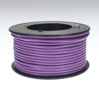 Kabel 2,5 qmm lila 25m