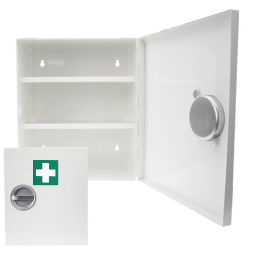 Erste Hilfe Schrank / Arzneischrank  - leer -