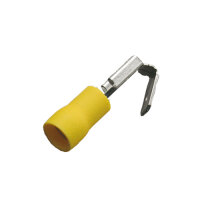 100 teilisolierte Flachsteckhülsen mit Abzweig...