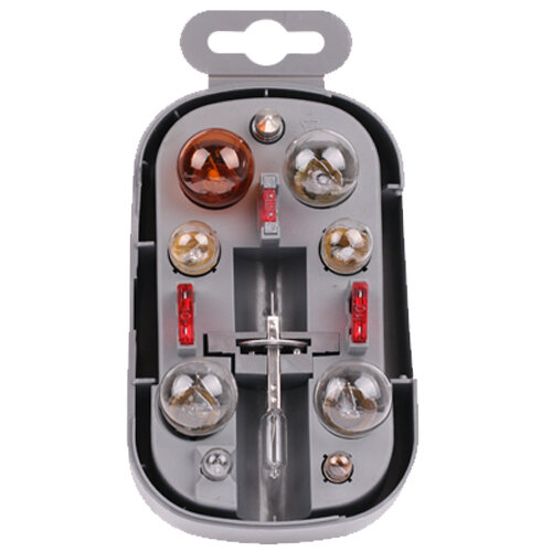 KFZ Glühlampen Ersatzkasten 12 Volt H1  ( 14-teilig )