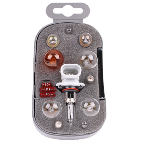 KFZ Glühlampen Ersatzkasten 12 Volt HB3 ( 14-teilig )