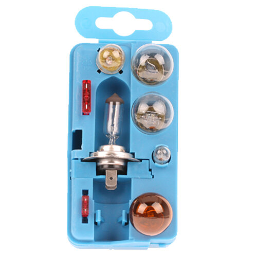 KFZ Glühlampen Ersatzkasten 12 Volt H7 ( 8-teilig )