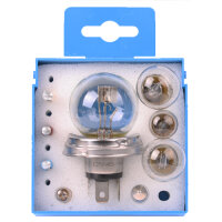 KFZ Glühlampen Ersatzkasten 12 Volt R2 ( 9-teilig )