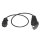 Verlängerungskabel Verlängerung Kabel Stecker/Kupplung 7-polig  0,5m