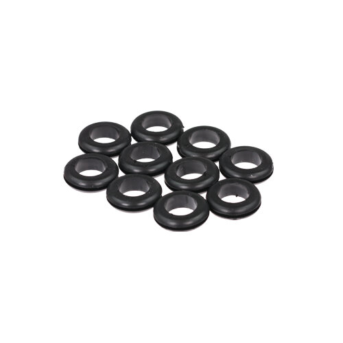 10 x Kabeldurchführungstülle, Gummitülle, Kabeltülle, Kabelschutz, KD: 12,5mm ID: 17,5mm