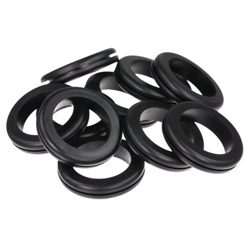 10 x Kabeldurchführungstülle, Gummitülle, Kabeltülle, Kabelschutz, KD: 32,0mm ID: 38,0mm