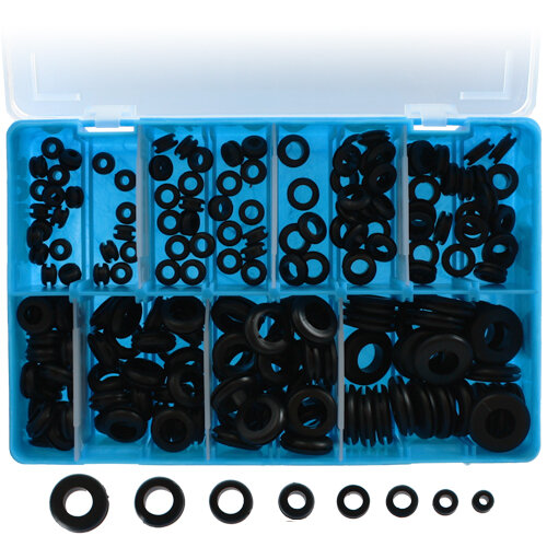 200 teilige Sortimentsbox Kabeldurchführungstüllen