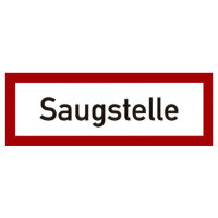 Saugstelle Kunststoff 297 x 105  mm