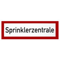 Sprinklerzentrale Kunststoff 297x105 mm