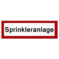 Sprinkleranlage Kunststoff Größe: 297x105 mm