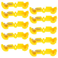 10x T-Abzweigverbinder gelb