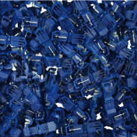 1000x T-Abzweigverbinder blau
