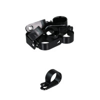 10 x Kabelklemme, Kabelschelle, Kunststoff 18mm