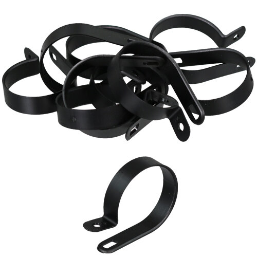 10 x Kabelklemme, Kabelschelle, Kunststoff 36,5mm