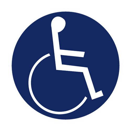 Für Rollstuhlfahrer Kunststoff 315 mm