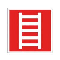 Leiter - Schild Folie selbstklebend 200 x 200 mm