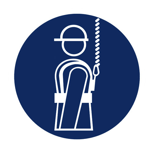 Auffanggurt benutzen Kunststoff 315 mm