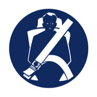 Gebotszeichen Sicherheitsgurt benutzen 200 mm Folie...