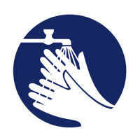 Hände waschen Folie selbstklebend 315 mm