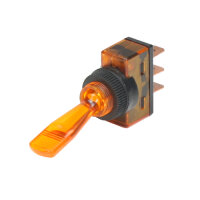 Kippschalter - Schalter ein/aus 12V orange
