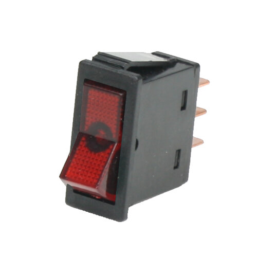 Wippschalter - Schalter ein/aus 12V rot