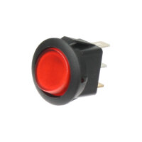 Wippschalter - Schalter ein/aus 12V rot