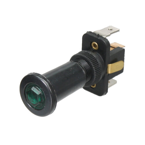 Zugschalter - Schalter ein/aus 12V grün