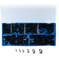 Sortiment Kabelklemme, Kabelschelle, Kunststoff