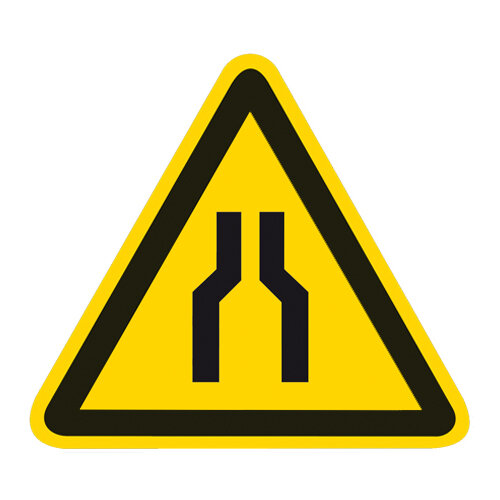 Warnung vor Engstellen Folie selbstklebend 100 mm