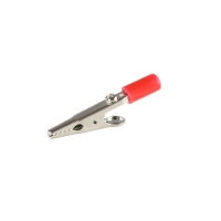 5 x Krokodilklemme 5A rot 4 mm²