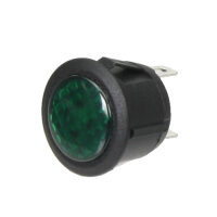 Kontrollleuchte, Kontrolllampe, Warnlampe, 12V grün LED