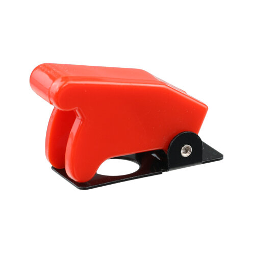 Schalterabdeckung, Abdeckkappe, Schutzkappe für Schalter, ROT