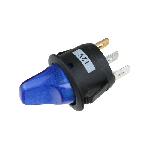 Kippschalter -Schalter ein/aus 12V 16A blau