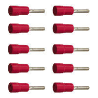 10 Kabelendhülse 1,9 rot 0,5-1,5 mm²
