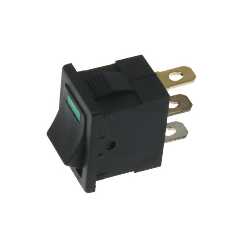Wippschalter - Schalter ein/aus LED grün 12V 10A
