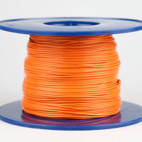 Kabel 0,5 qmm orange 1m