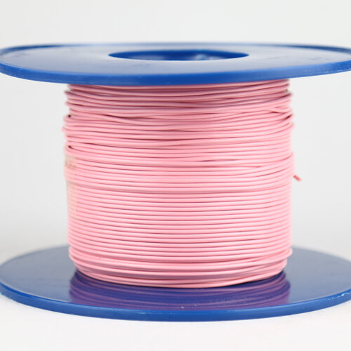 Kabel 0,5 qmm rosa 1m