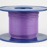 Kabel 0,5 qmm violett 1m