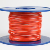 Kabel 0,5 qmm rot/weiß 1m