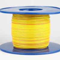 Kabel 0,5 qmm gelb/orange 1m