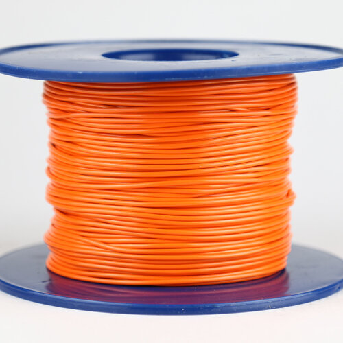 Kabel 0,75 qmm orange 1m