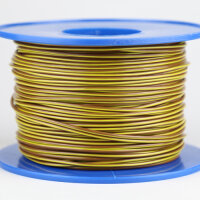 Kabel 1,5 qmm braun/gelb 1m