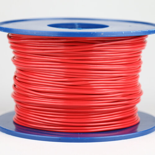 Kabel 1,5 qmm rot 1m