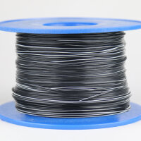 Kabel 1,0 qmm schwarz/grau 1m