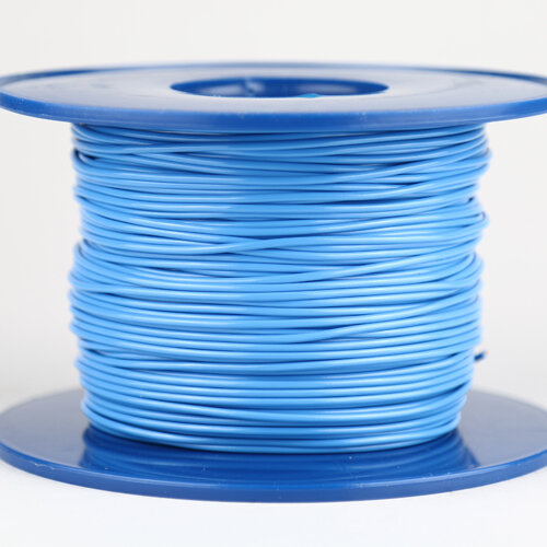 Kabel 1,0 qmm blau 1m