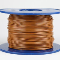 Kabel 1,0 qmm braun 1m